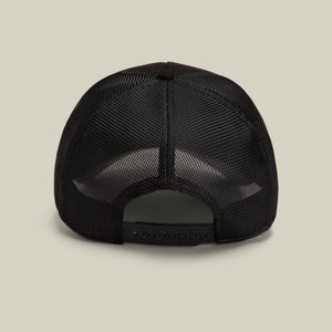 Suede Cancelled Skull Trucker