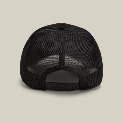 Suede Cancelled Skull Trucker